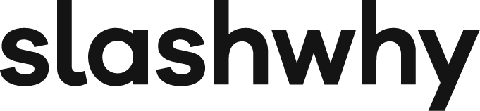 Slashwhy wordmark CMYK